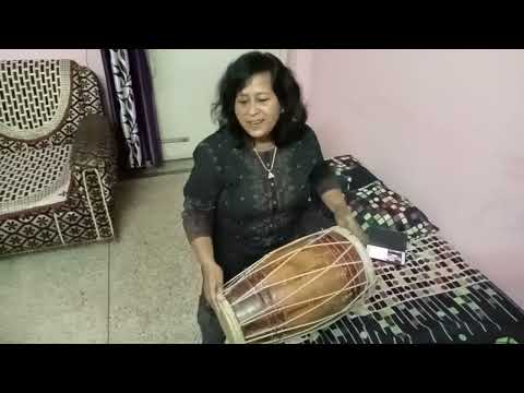 MONISHA BORDOLOI DHOLAK BY MONISHA ON PANJABI SONG