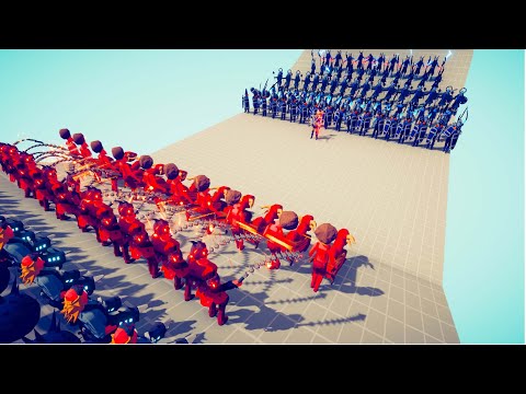 DRAGON WHEELBARROW,MAD MECHANIC,INFERNAL VS EVERY FACTION #2 |Totally Accurate Battle Simulator|TABS