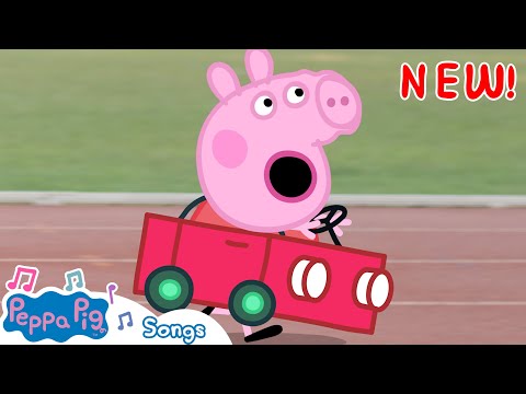 🎶 My Big New RED Car! 🚗 | NEW | Sing and Dance with Peppa Pig Kids Songs | Peppa Pig Music Official