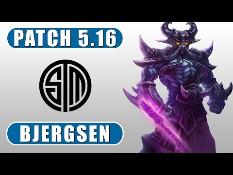 TSM Bjergsen | Kassadin vs Azir | Mid | Season 5 | Patch 5.16 | Korea SoloQ Diamond 5