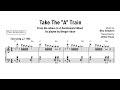 Take The A Train Beegie Adair Piano Transcription Sheet Music