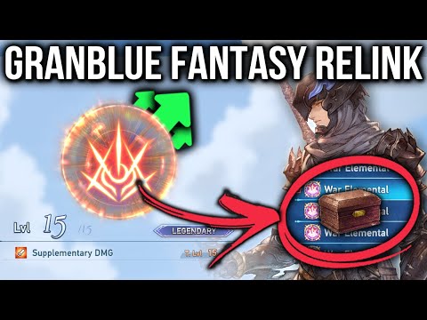 Granblue Fantasy Relink How To Get The 2 BEST & Rarest Sigils! War Elemental & Supplementary Damage