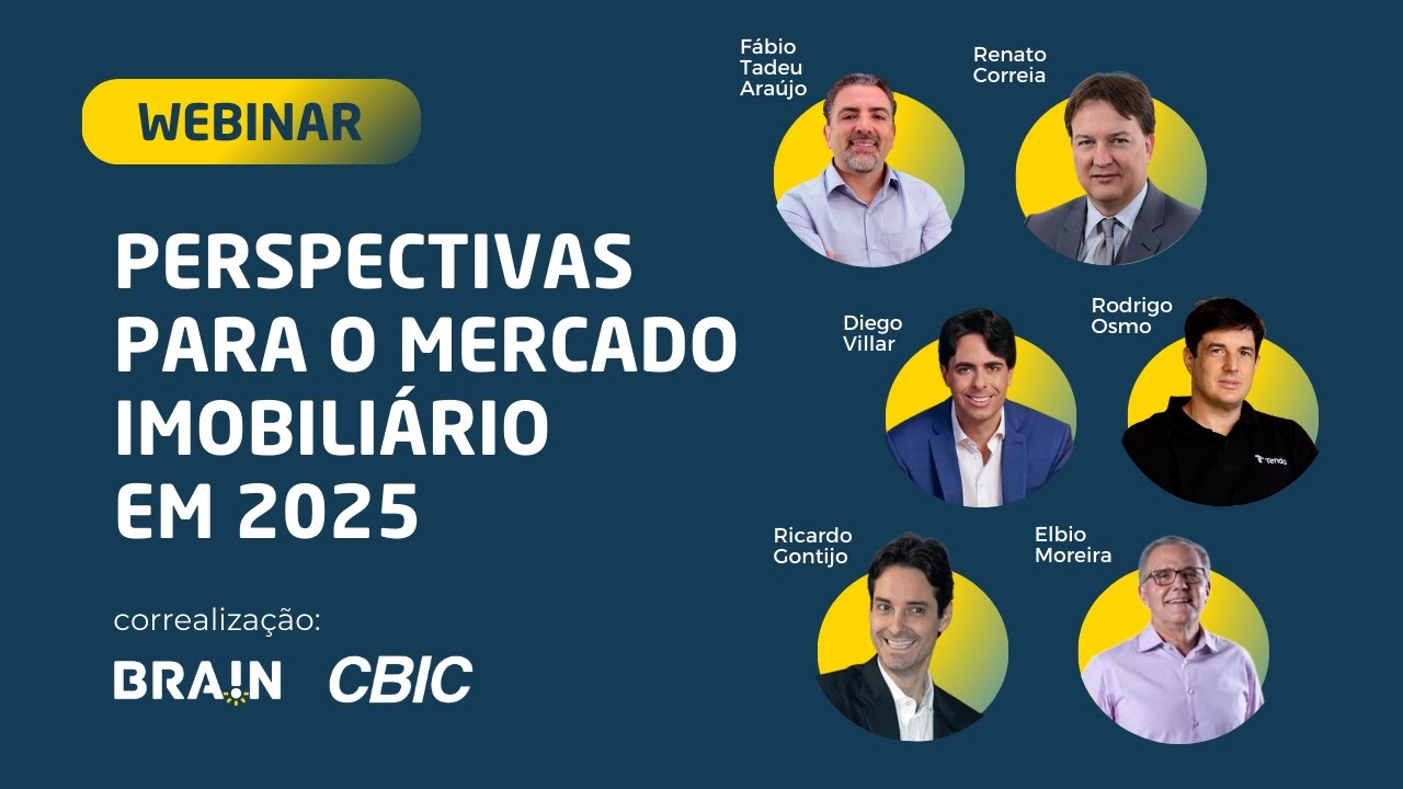 [WEBINAR] Perspectivas para o Mercado Imobiliário em 2025