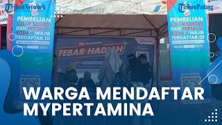 Hari Pertama Penerapan MyPertamina di Agam, Ada Stand Pendaftaran yang Disediakan