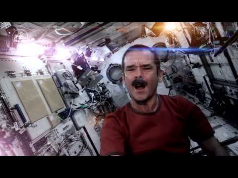 Astronaut Chris Hadfield Space Oddity song HD, HQ, Major Tom, David Bowie