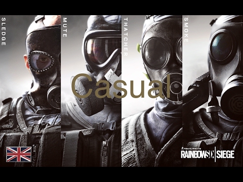 R6 seige ranked player vs casual players episode 1