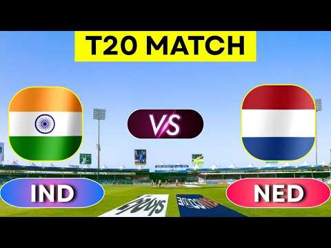 India vs Netherlands T20 World Cup Match Score & Commentary | IND vs NED Last over #highlights