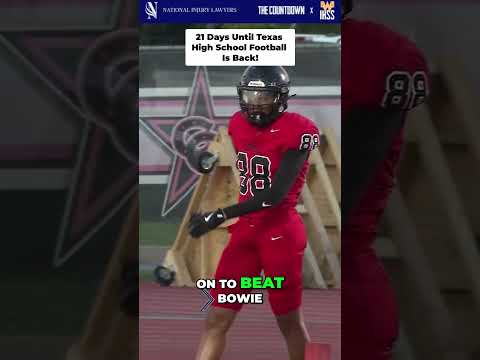 Posting 1 play every day until Texas High School Football is back! 21 Days left!