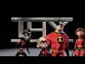 A Screenshot Of The Incredibles Family Standing In Front Of The THX Logo
