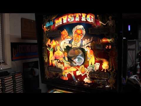 1980 Bally MYSTIC pinball machine