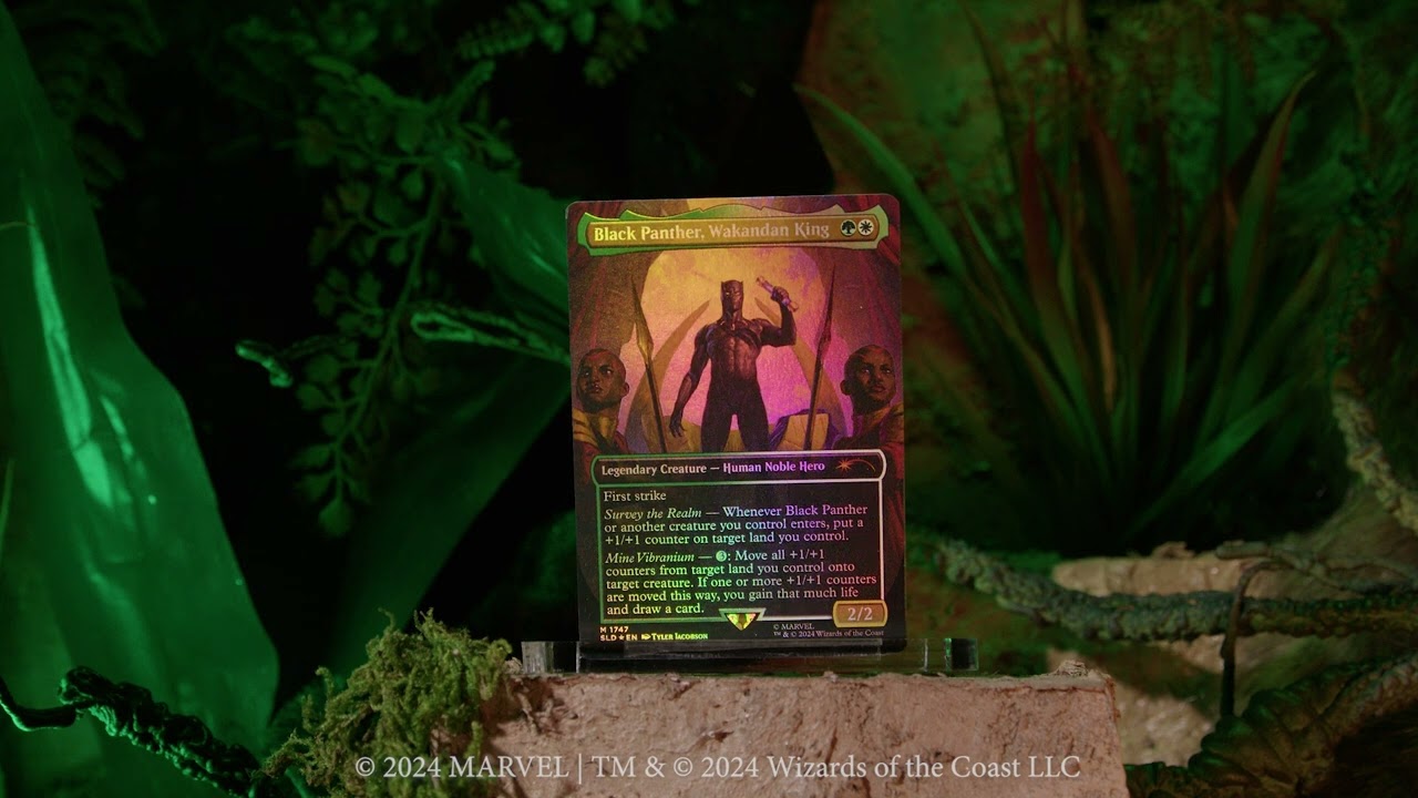 Secret Lair x Marvel's Black Panther Foil Edition | Secret Lair Secret Lair x Marvel's Black Panther Foil Edition | Secret Lair
