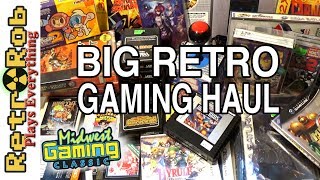 Midwest Gaming Classic Retro Classic Game Haul Atari, Vectrex, Sega, GBA and WAY MORE!