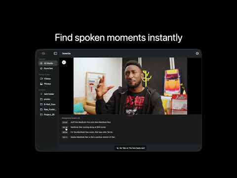 Meet Invenio! Local AI search for your photo and video