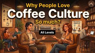Talking About Coffee Culture ☕ | English Conversation & Shadowing Practice | B1–