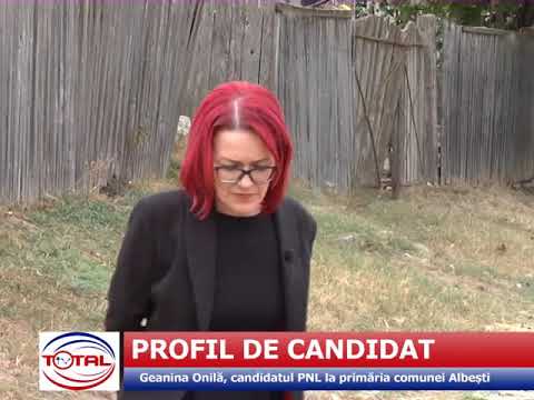 VIDEO//PROFIL DE CANDIDAT -  Geanina Onilă, candidatul PNL la primăria comunei Albești