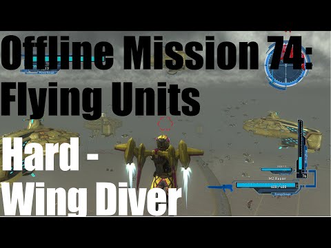 EDF 5: Offline Mission 74: Flying Unit - Wing Diver / Hard