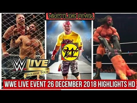 WWE Live Event MSG 26th December 2018 Highlights HD -WWE Live Event Msg 2018 Highlights HD