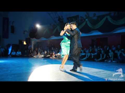  Sebastian Achaval  and  Roxana Suarez  are  dancing  at  Lisbon International Tango Festival  in  2016