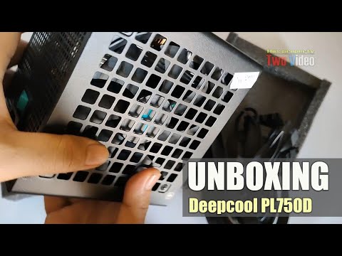 Deepcool PL750D Unboxing | ATX 3.0 PCIE 5.0 PSU