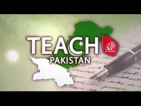 Teach Pakistan Campaign headed by Asim Iqbal | Munadi Community Service | Almunadi