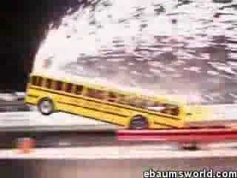 school bus 1/4 mile drag
