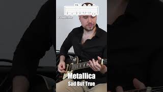 Download lagu Metallica - Sad But True Guitar Tutorial #guitartutorial #guitarlesson #guitar mp3