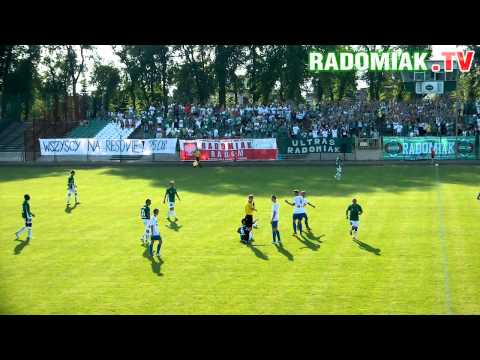 Radomiak Radom - Pogoń Siedlce. II liga sezon 2012/2013.