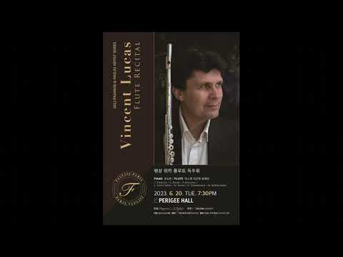 C. Debuussy Syrinx for solo flute | Vincent Lucas 2023 PAGANINI & FAULISI ARTIST SERIES in Seoul