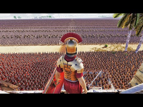 300.000 Orcs & Giant Ogres Vs 1 MILLION Imperial Roman Army - Ultimate Epic Battle Simulator 2