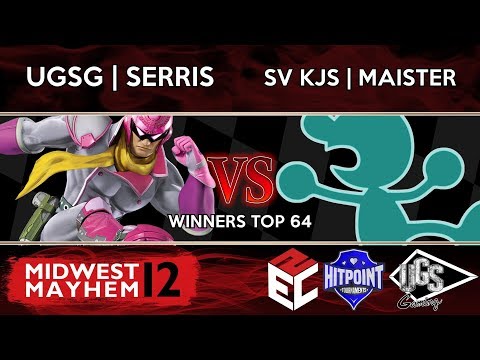 Midwest Mayhem 12 Winners Top 64 - UGSG | Serris (Captain Falcon) Vs. SV KJS | Maister (GnW)