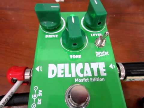 DELICATE VINTAGE OVERDRIVE GUITAR EFFECT BY PEDALTANK