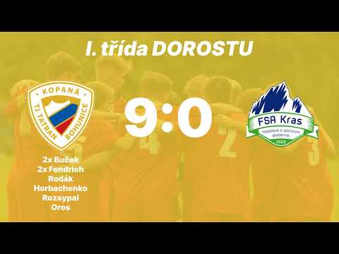 TJ Tatran Bohunice - Kras/Ochoz (Dorost)