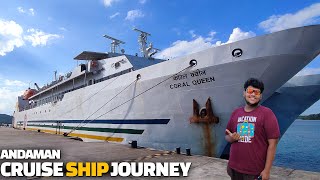 Cruise Ship Journey in Andaman | Port Blair to Havelock island | coral queen | Tamil | Andaman EP 5