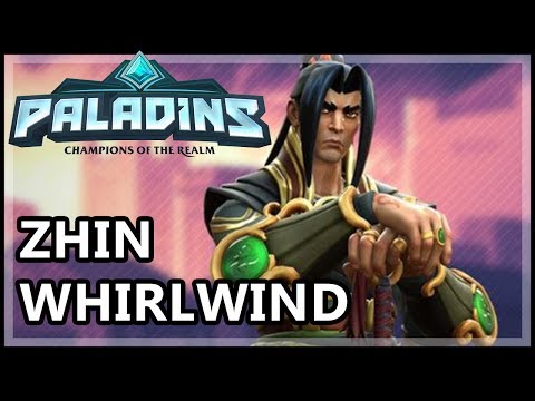Paladins Zhin Gameplay - Whirlwind Zhin  - Paladins Gameplay Onslaught