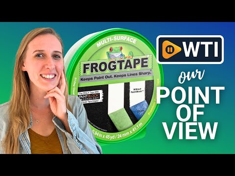 FROGTAPE Multi-Surface Painting Tape - WTI product video review