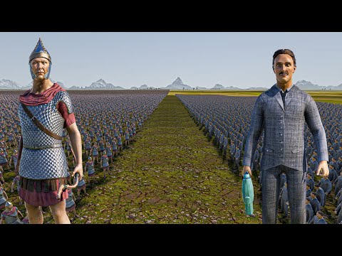 10.000 NIKOLA TESLA vs 1 MILLION ROMAN ARCHERS - Ultimate Epic Battle Simulator 2 UEBS 2