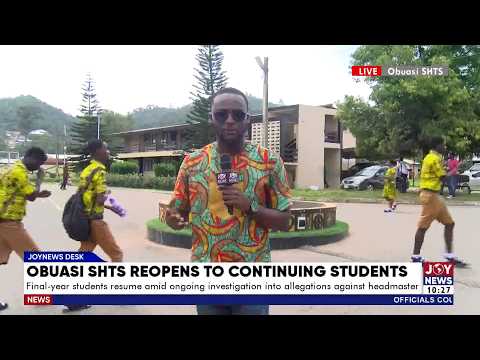Obuasi SHTS: Final-year students resume as headmaster investigation continues