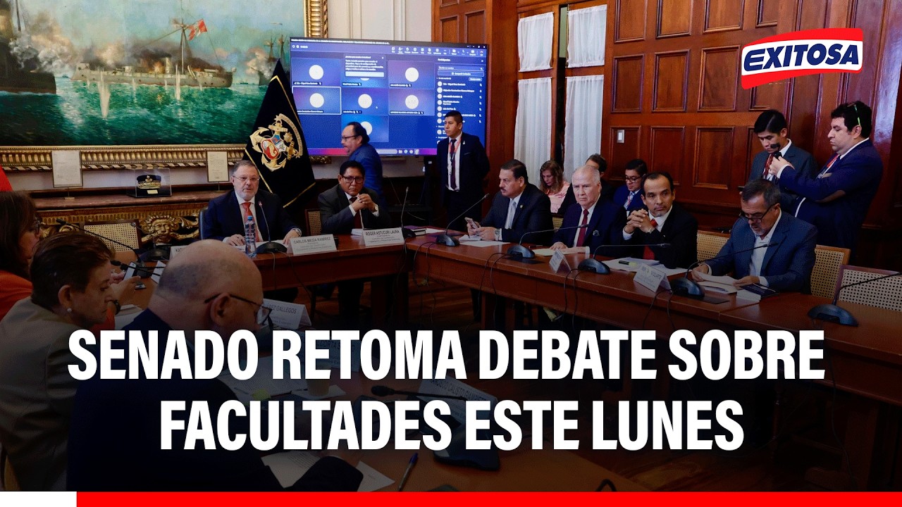 🔴🔵 Comisión de Constitución retoma debate sobre facultades legislativas este lunes 19 de octubre