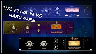 1176 Hardware vs plug-in Compressors | Warm Audio, UAD & Antelope Audio