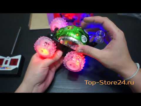 Радиоуправляемая машинка перевертыш Stunt Car Radio Control обзор распаковка инструкция руководство