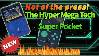 The NEW Hyper Mega Tech Super Pocket! #videogames #gaming #retrogaming #handheld #evercade #news