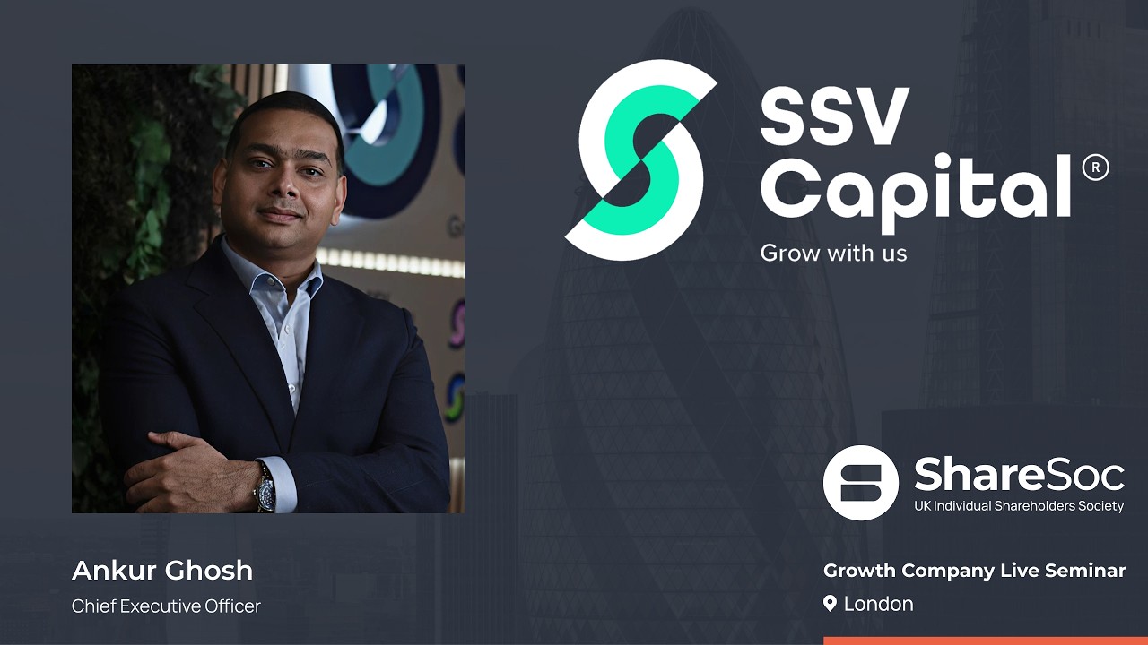 Thumbnail for SSV Capital PLC (SSV) - ShareSoc Growth Company Seminar