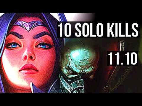 IRELIA vs URGOT (TOP) | 10 solo kills, 1000+ games, Godlike, 14/3/2 | EUW Master | v11.10