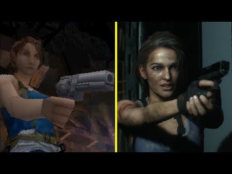 Resident Evil 3 Remake vs Original - All Crucial Scenes Comparison