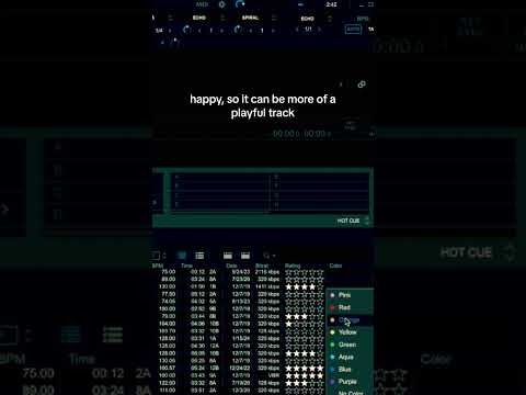 How To Use The Rekordbox DJ Software Color Code System To Improve Your DJ Workflow 🗂️