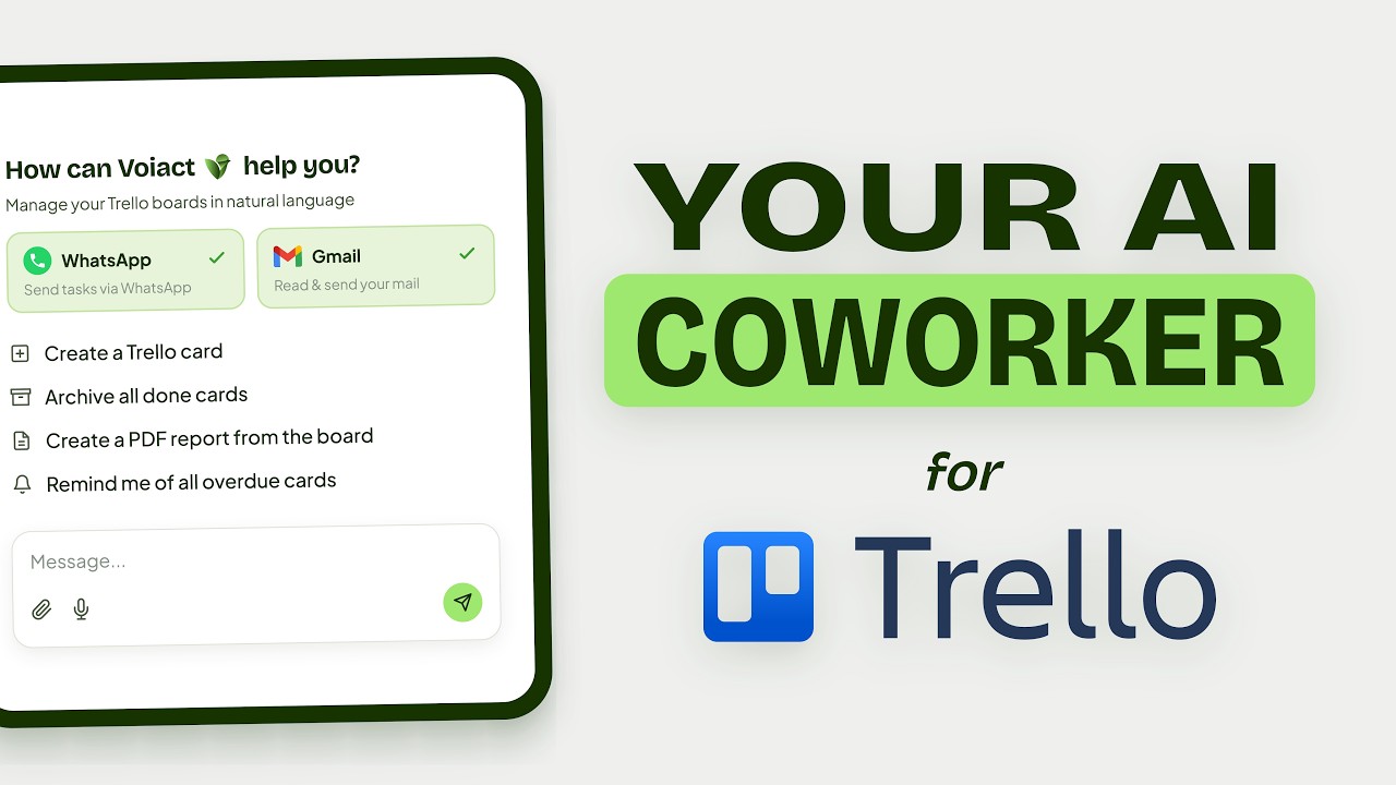 Voiact - AI &amp; Voice Assistant for Trello