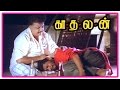 Kadhalan Tamil Movie Scenes Prabhu Deva Reveals He Loves Nagma To SPB Girish Karnad