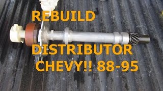 Removing, Rebuilding Installing Distributor 88-95 GMC Chevy truck 5.0 5.7 How to?