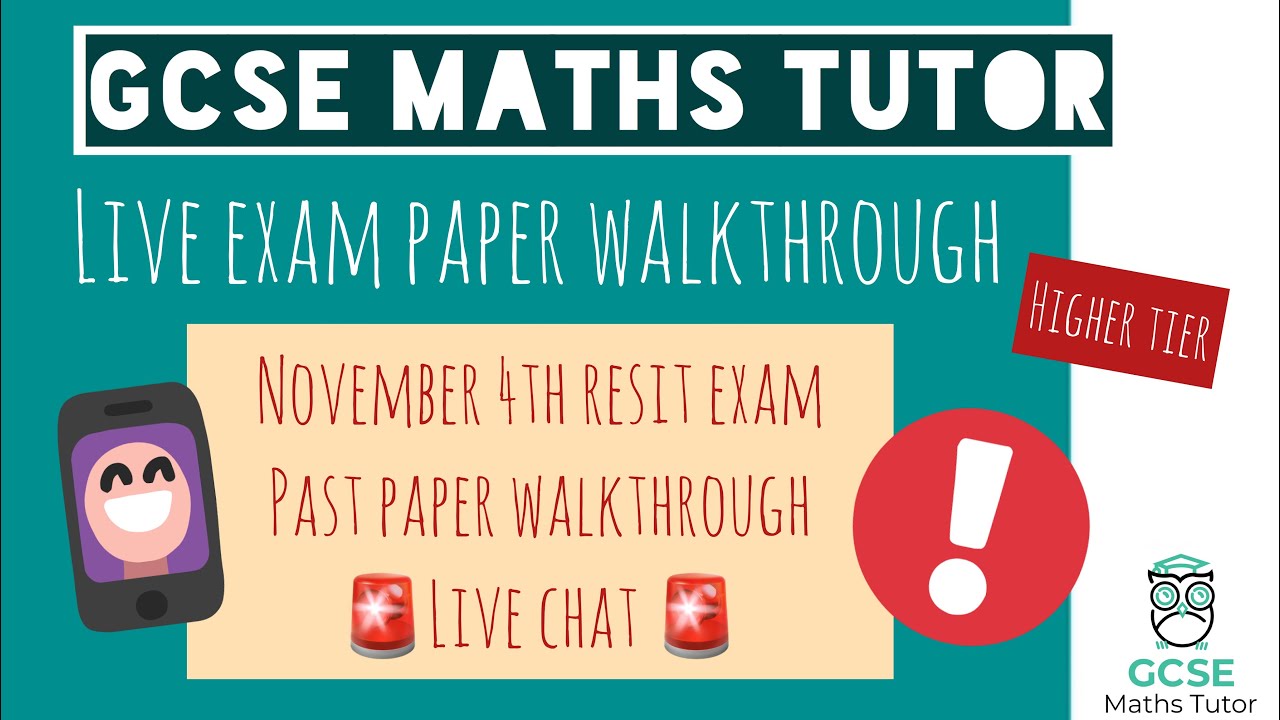 Watch video Higher Maths Exam Paper Walkthrough Revision Practice for 2021 Mock Exams Paper 2 Calculator | GCSE Now Higher Maths Exam Paper Walkthrough Revision Practice for 2021 Mock Exams Paper 2 Calculator | GCSE