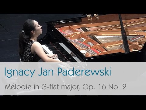 Ignacy Jan Paderewski - Mélodie in G-flat major, Op. 16 No. 2 - from "Miscellanea"
